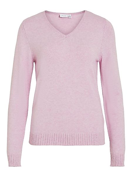 Vila Strickpullover Dünner Strickpullover Basic Stretch günstig online kaufen