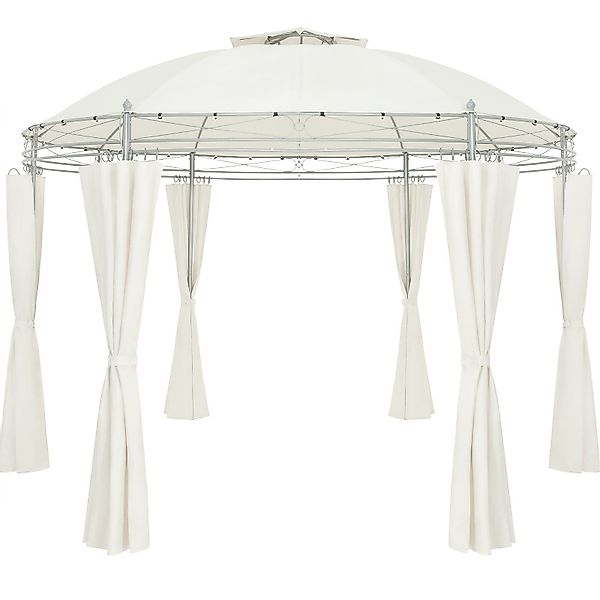 Casaria Pavillon Toscana, Ø3,5m, UV-Schutz 50+, günstig online kaufen