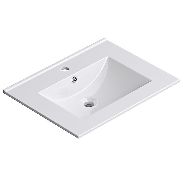 doporro Waschbecken Einbauwaschbecken aus Keramik inkl. günstig online kaufen
