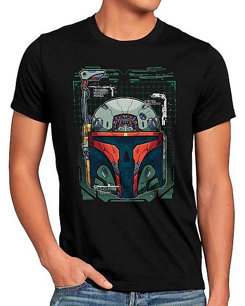 style3 T-Shirt Fett Tech yoda star the mandalorian wars günstig online kaufen