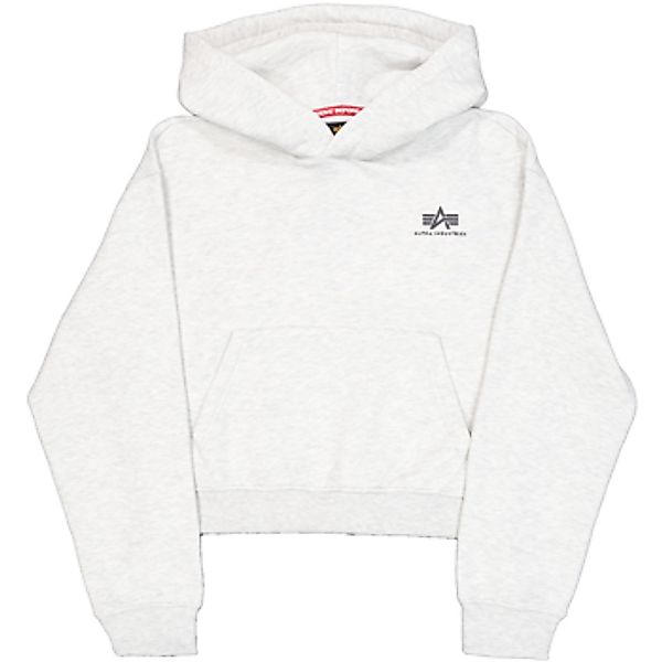 Alpha Industries  Sweatshirt Basic Hoodie SL W - pastel grey melange günstig online kaufen