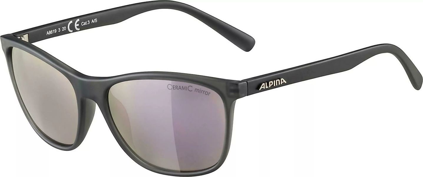 Alpina Jaida Sonnenbrille (Farbe: 320 grey/transparent matt, Ceramic, Schei günstig online kaufen