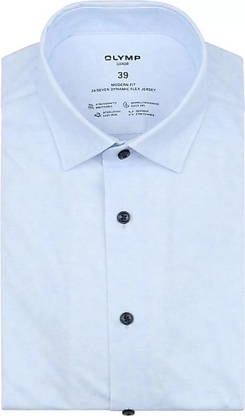 OLYMP Luxor Hemd Stretch Hellblau  - Größe 43 günstig online kaufen