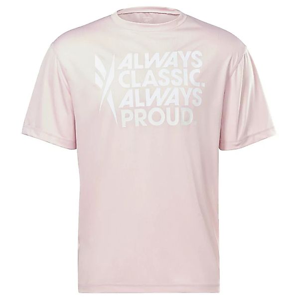 Reebok Pride Unisex Kurzärmeliges T-shirt 2XL Frost Berry günstig online kaufen