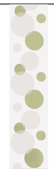 HOME WOHNIDEEN Schiebegardine »Tira« Klettschiene 1 Stk. tlg. HxB: 245x60 günstig online kaufen