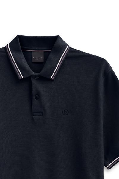 bugatti Poloshirt "Modern Fit" Basic Essential aus Baumwolle günstig online kaufen
