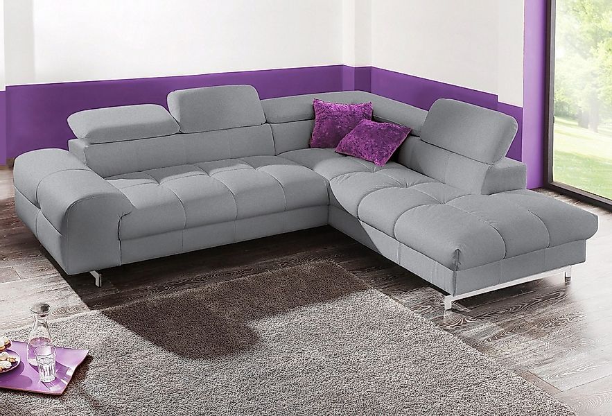 COTTA Polstergarnitur "Chef L-Form", (Set), Set bestehend aus: Ecksofa mit günstig online kaufen