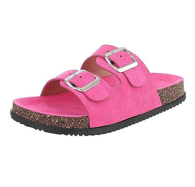 Ital-Design Damen Komfort Sandale mit Schnallen für Freizeit und Alltag Pan günstig online kaufen