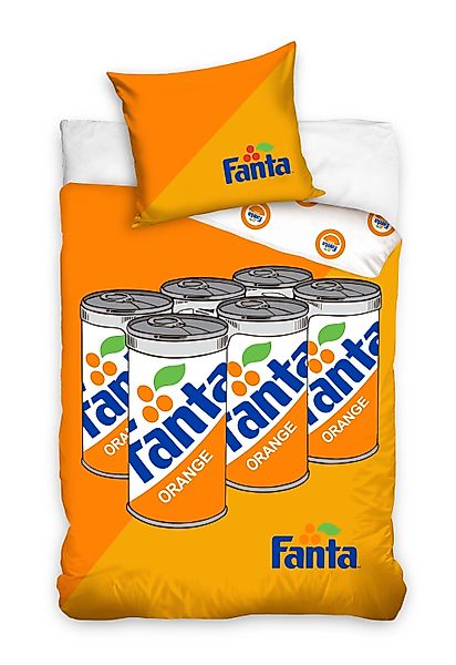 COCA COLA Bettwäsche Fanta Bettwäsche 135 günstig online kaufen