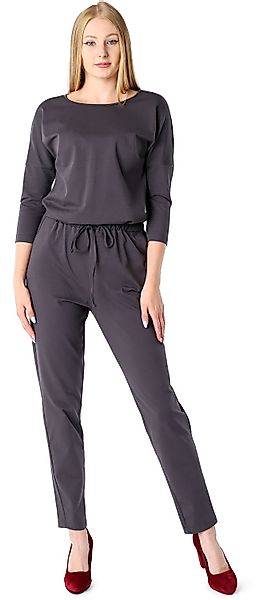 Bellivalini Jumpsuit Damen Hosenanzug mit Bindegürtel günstig online kaufen