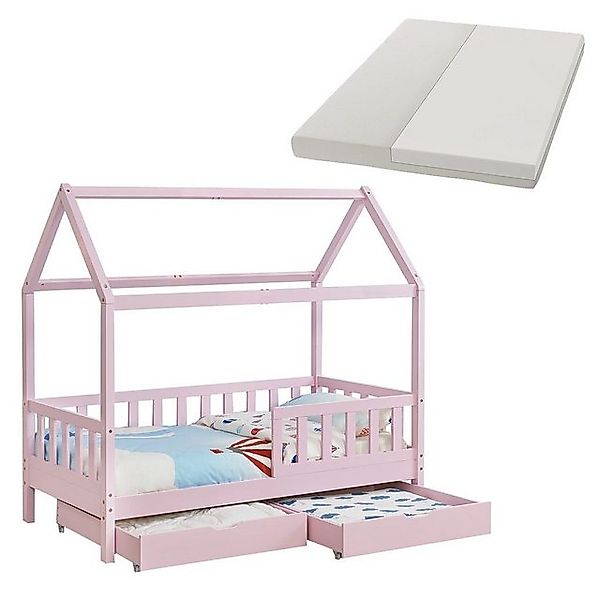 Juskys Kinderbett Marli, 80x160 cm, 3 günstig online kaufen