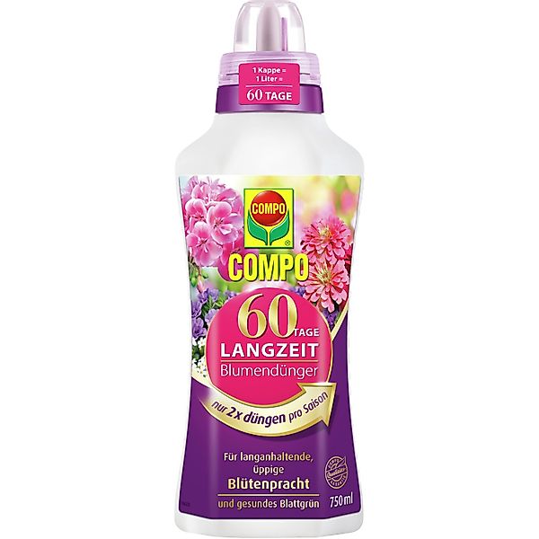 Compo 60 Tage Langzeit Blumendünger 750 ml günstig online kaufen