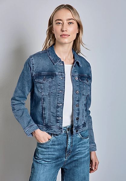 STREET ONE Jeansjacke, ohne Kapuze, mit Brusttaschen günstig online kaufen