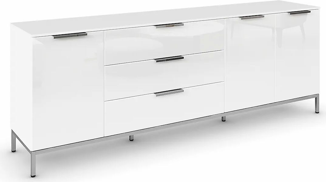 rauch Kombikommode "Kommode Türkommode Sideboard Kombikommode FLIPP mit Gla günstig online kaufen
