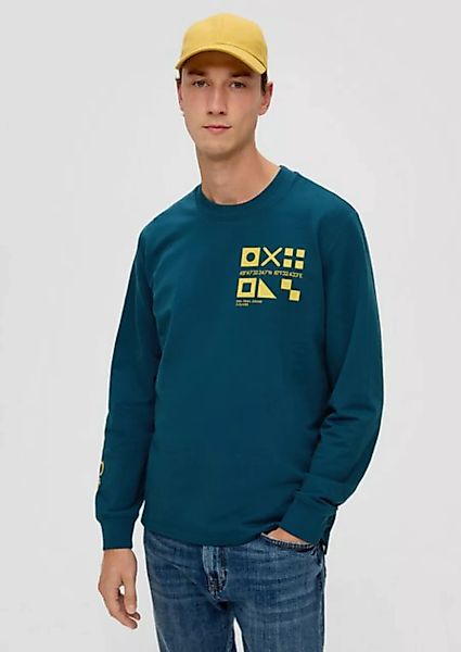 s.Oliver Sweatshirt Sweatshirt aus Baumwollstretch günstig online kaufen