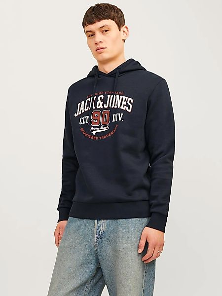 Jack & Jones Kapuzensweatshirt "JJELOGO SWEAT HOOD 2 COL 24/25 NOOS", mit L günstig online kaufen