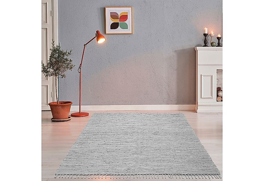 THEKO Teppich Happy Cotton Fleckerl, handgewebt, rechteckig, Höhe: 5 mm, Fl günstig online kaufen