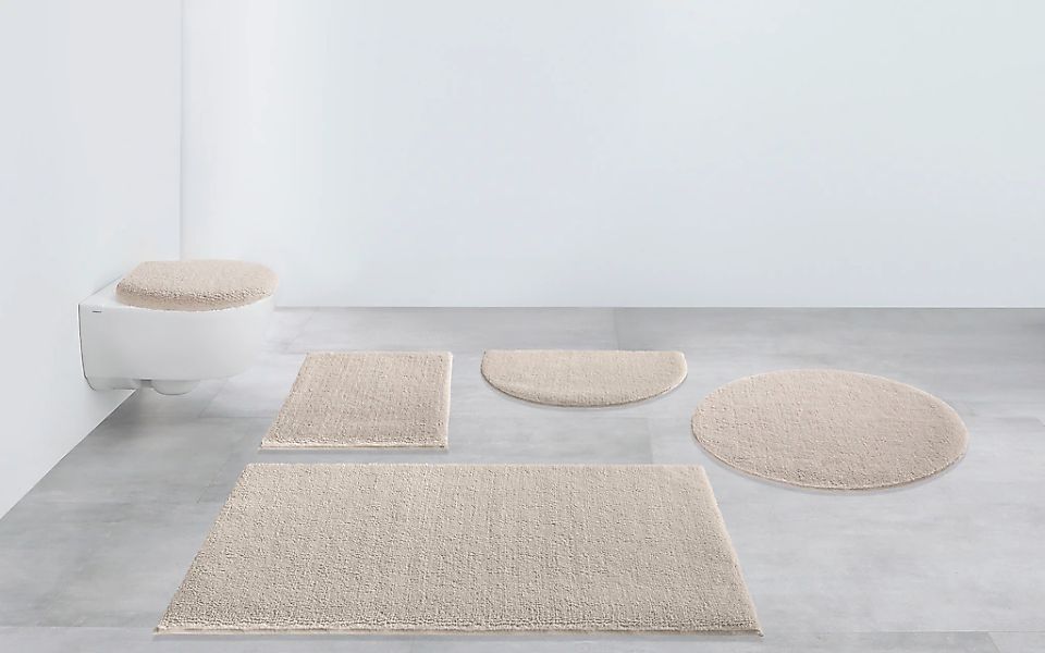 my home Badematte »Vanessa, Badvorleger, Badezimmer Teppich«, rutschhemmend günstig online kaufen