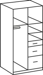 Wimex Kleiderschrank "Joker" wahlweise mit Spiegel günstig online kaufen