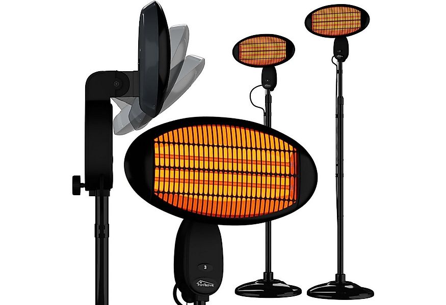 TroniTechnik Heizgerät Heizstrahler Standstrahler TH 2020, Wärmelampe, Stan günstig online kaufen