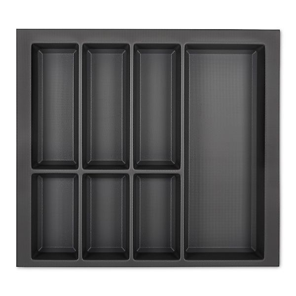 SOTECH Orga-Box VII Besteckeinsatz Basaltgrau 600 mm Höhe 50,5 mm mit Softt günstig online kaufen