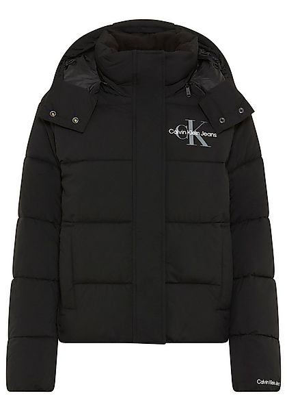 Calvin Klein Jeans Steppjacke Stehkragen, in kurzer Form, abnehmbare Kapuze günstig online kaufen