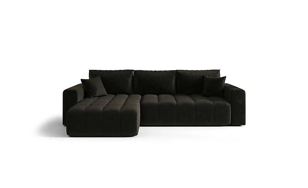 Ecksofa  Milo ¦ schwarz ¦ Maße (cm): B: 280 H: 85 Polstermöbel > Sofas > Ec günstig online kaufen