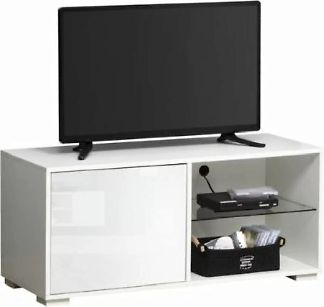 HOMCOM TV-Kommode mit Schubladen mehrfarbig günstig online kaufen