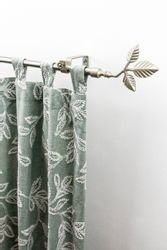 GARESA Gardinenstange "SHEET mit offenem Träger" Ø 16 mm 1 läufig-läufig Wu günstig online kaufen