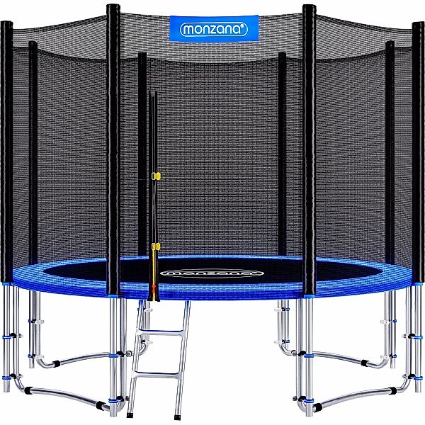 Trampolin Ø427cm inkl Sicherheitsnetz TÜV SÜD GS günstig online kaufen