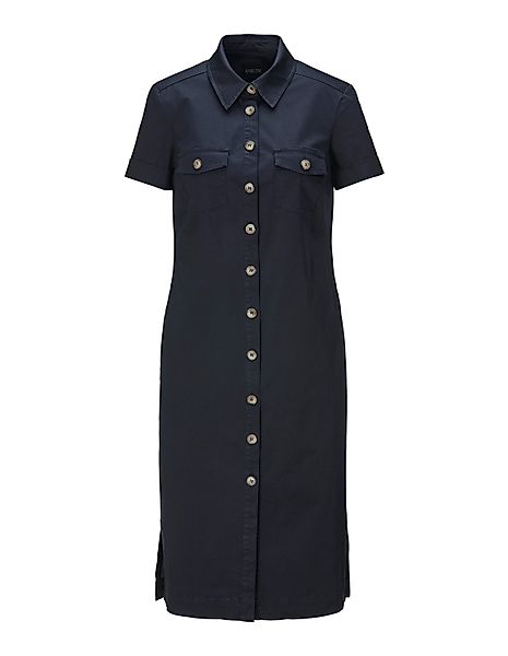 MADELEINE Midikleid Schmales Hemdblusenkleid mit Kurzarm günstig online kaufen
