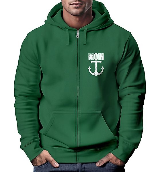 Neverless Sweatjacke Zip-Hoodie Herren Sweatjacke mit günstig online kaufen