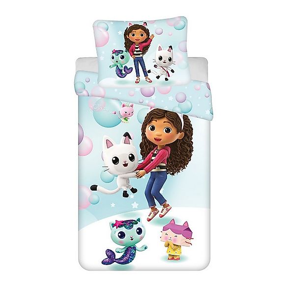 Gabby's Dollhouse Kinderbettwäsche Kuschelige Bettwäsche Polyester, 140x200 günstig online kaufen