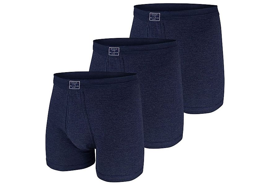 ESGE - Die Wäsche-Macher Boxershorts (3-St) mit Eingriff, längeres Bein, Fe günstig online kaufen