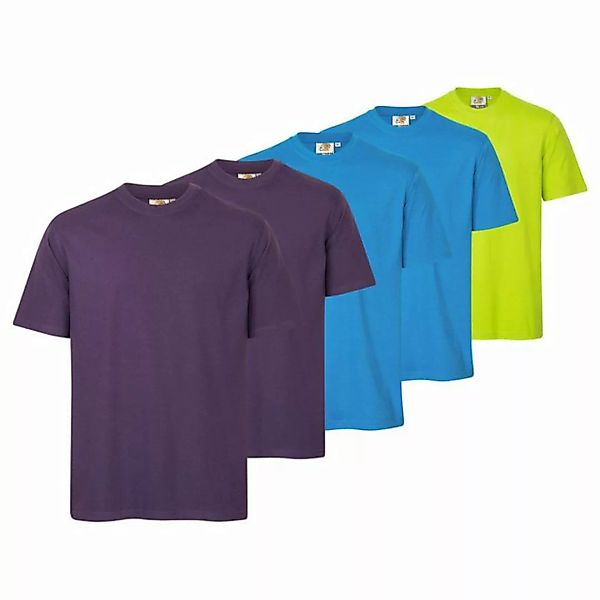 WORXWEAR T-Shirt Herren (Spar-Set, 5-tlg) Strapazierfähiges T-Shirt mit Ein günstig online kaufen