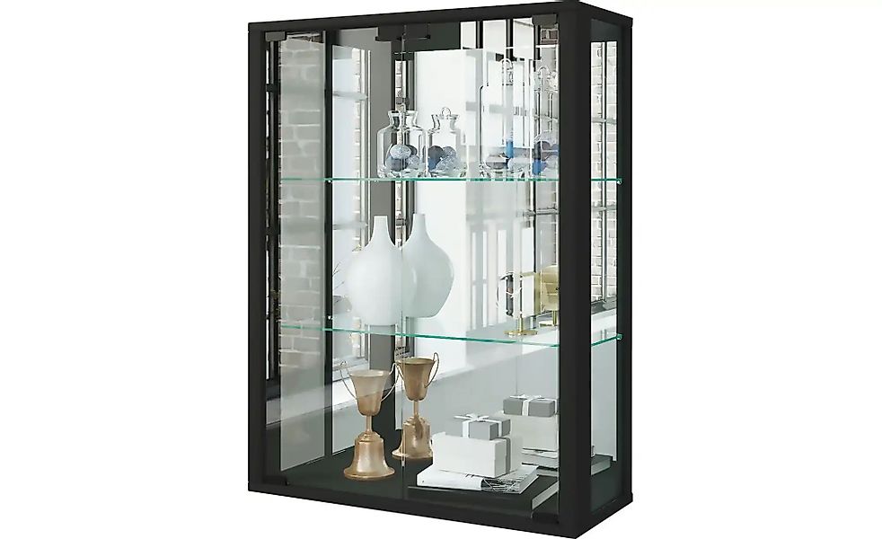Hängevitrine  Udina ¦ schwarz ¦ Maße (cm): B: 60 H: 80 T: 25.0 Schränke > H günstig online kaufen