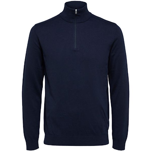 Selected  Sweatshirt Berg Half Zip Cardigan Navy günstig online kaufen