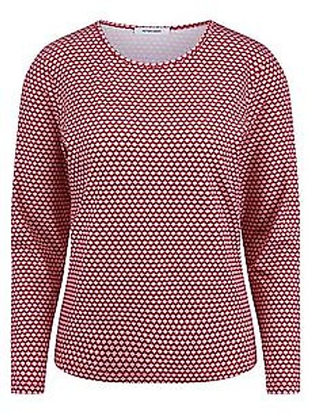 Rundhals-Shirt Peter Hahn rot günstig online kaufen