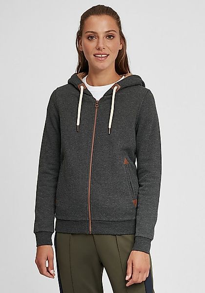 OXMO Kapuzensweatjacke OXVicky Sweatshirtjacke mit Teddyfutter günstig online kaufen