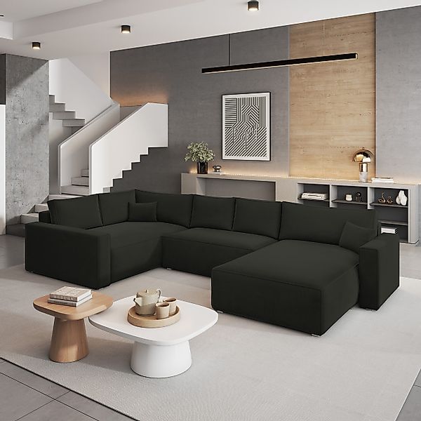 Masseno Ecksofa VELAMI mit Schlaffunktion U-Form, günstig online kaufen