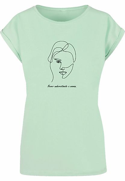 Merchcode T-Shirt "Merchcode Damen Ladies WD - Woman Figure Extended Should günstig online kaufen