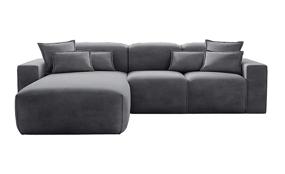 Ecksofa  Leni ¦ schwarz ¦ Maße (cm): B: 265 H: 74 Polstermöbel > Sofas > 3- günstig online kaufen