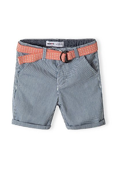 MINOTI Jeansshorts Shorts mit Gürtel (12m-8y) günstig online kaufen