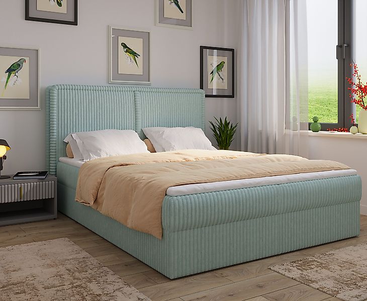 MOEBLO Boxspringbett Bett 04 (Bonell, Topper, günstig online kaufen