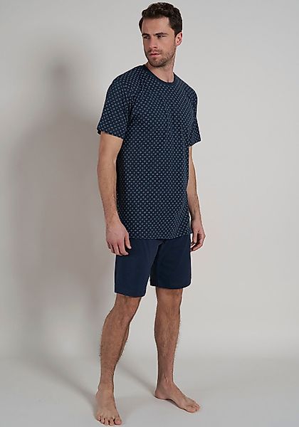 bugatti Shorty, (2 tlg.), Rundhalsausschnitt, Kurzarm, kurze Hose, weich, b günstig online kaufen