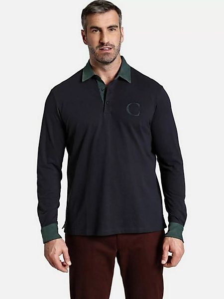 Charles Colby Langarm-Poloshirt DUKE BLAKE Highlights aus Feincord günstig online kaufen