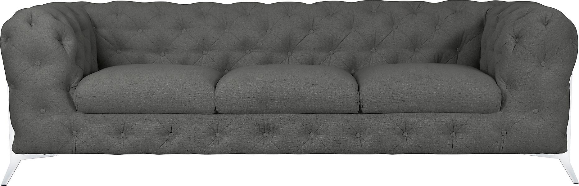 Home affaire Chesterfield-Sofa »Amaury« aufwändige Knopfheftung, moderne Ch günstig online kaufen