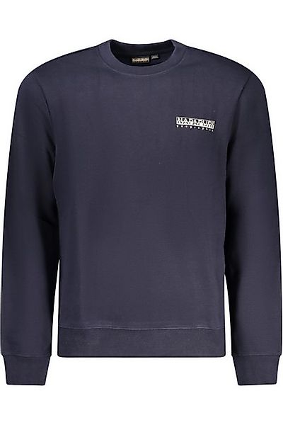 Napapijri Sweatshirt Blaues Herren Langarm-Sweatshirt - Angeraut & günstig online kaufen