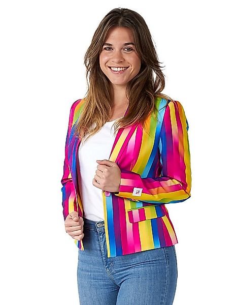 Opposuits Partyanzug Regenbogen Blazer für Damen Suitmeister Jacke günstig online kaufen