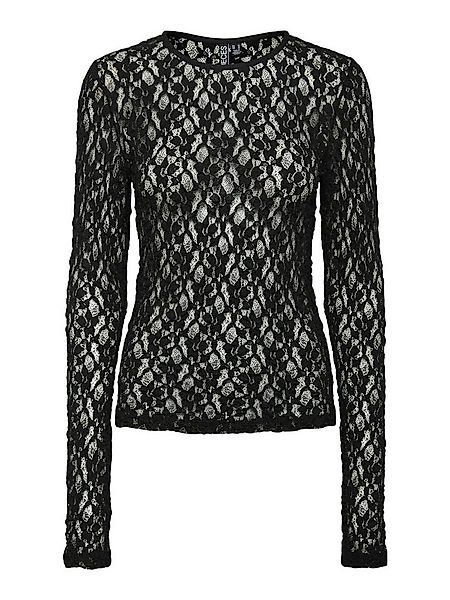pieces Langarmshirt Hazel (1-tlg) Spitze günstig online kaufen